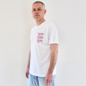 Bisous Tee Gianni white