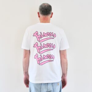 Bisous Tee Gianni white