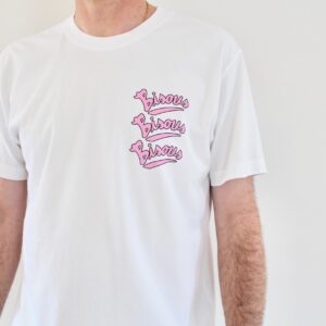 Bisous Tee Gianni white