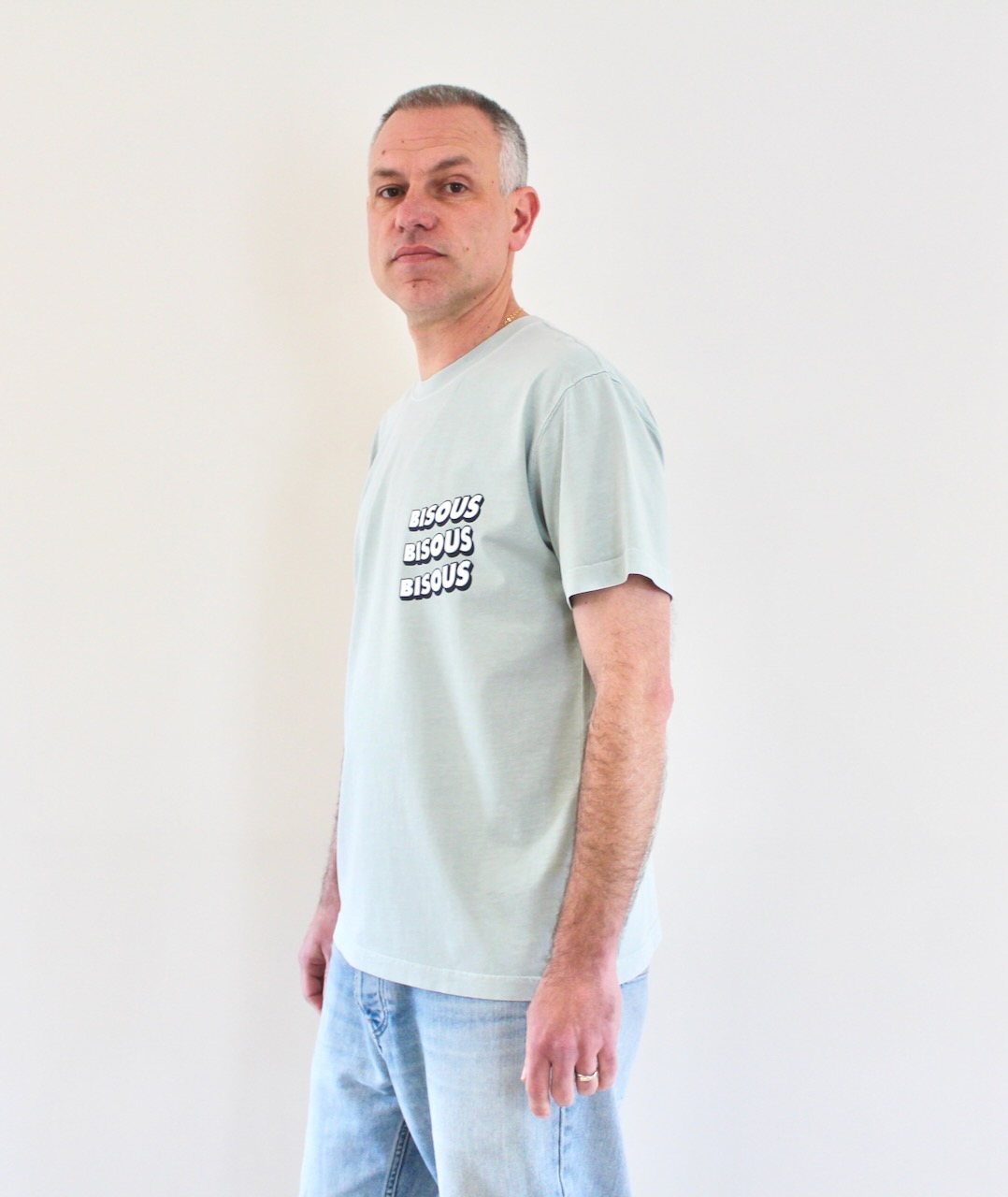 Bisous Tee Sonics light grey
