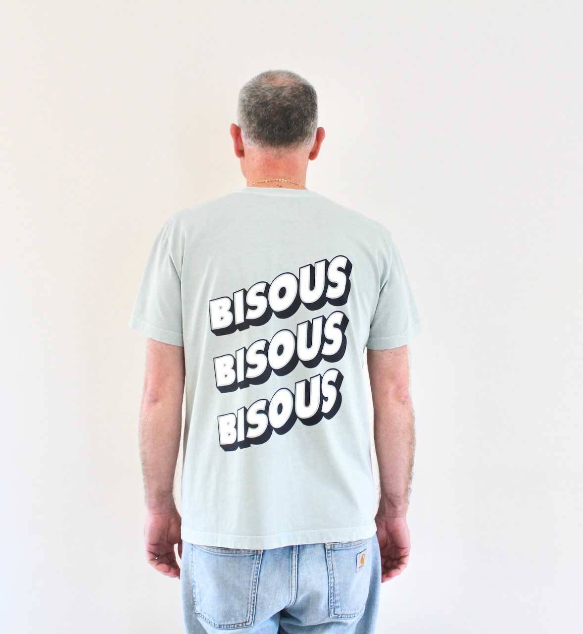 Bisous Tee Sonics light grey