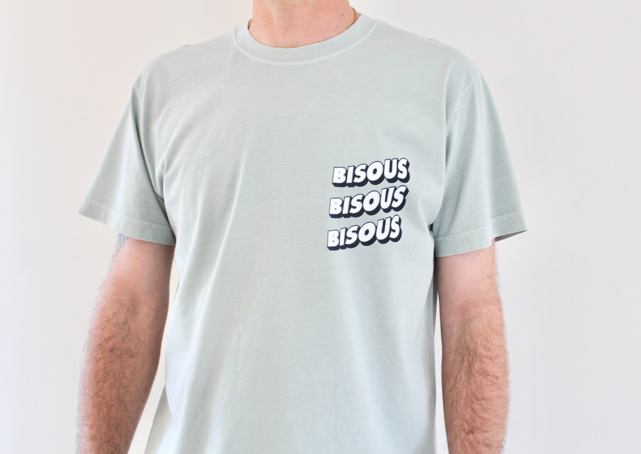 Bisous Tee Sonics light grey