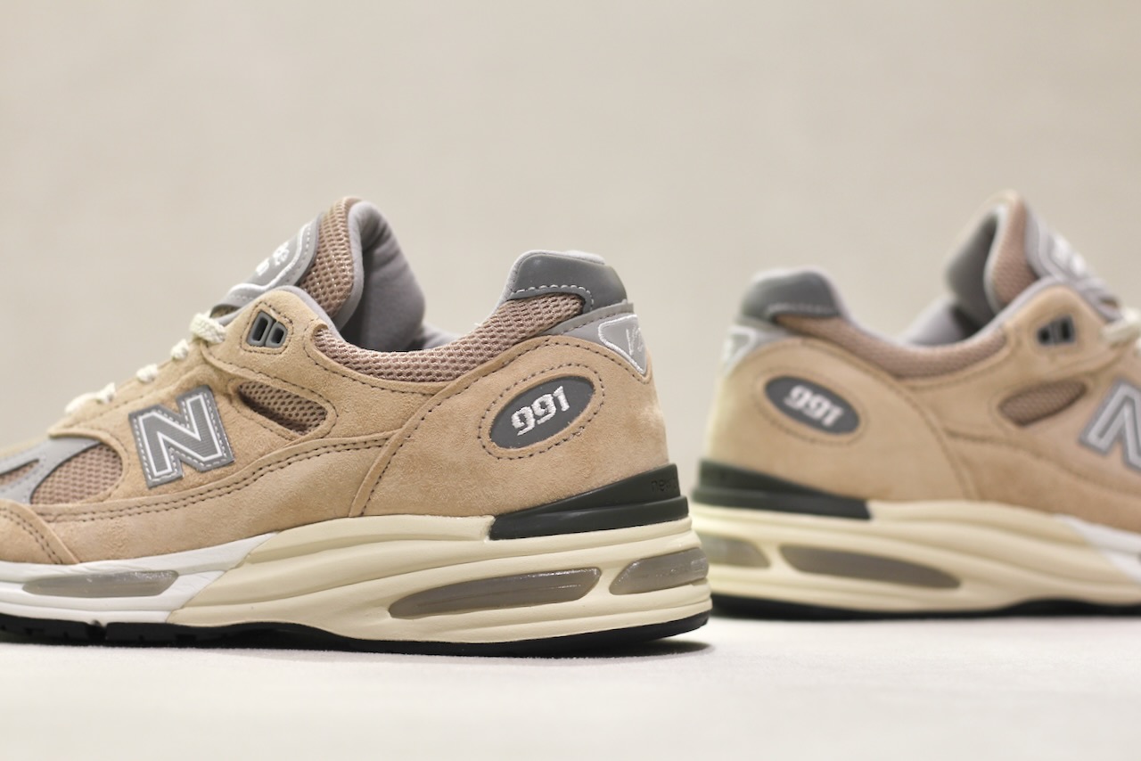 New Balance U991 BE2 Cuban Sand Harbor Mist
