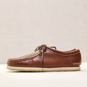Clarks Godney lace brown leather