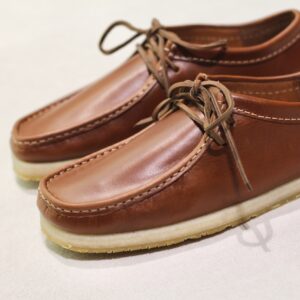 Clarks Godney lace brown leather