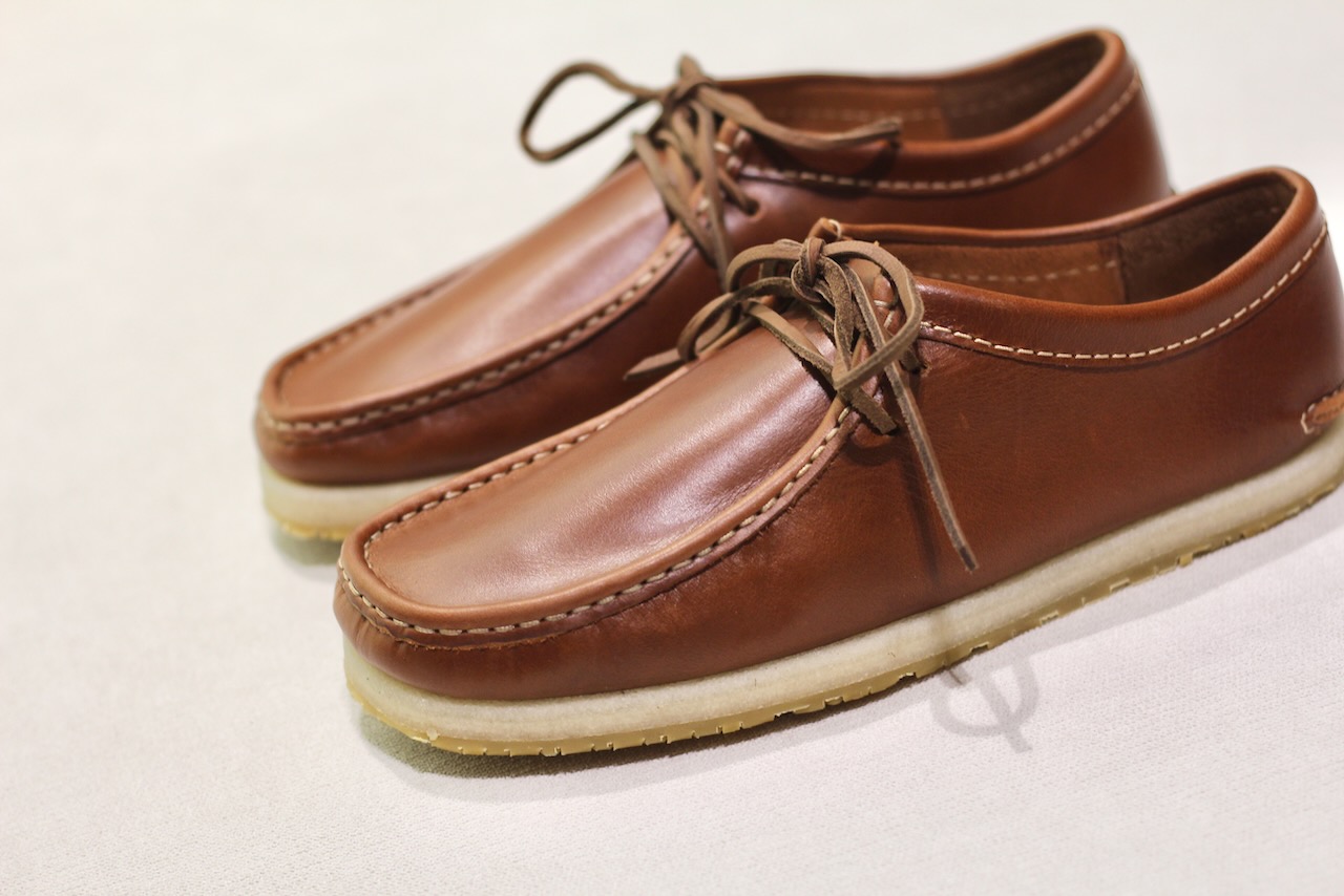 Clarks Godney lace brown leather