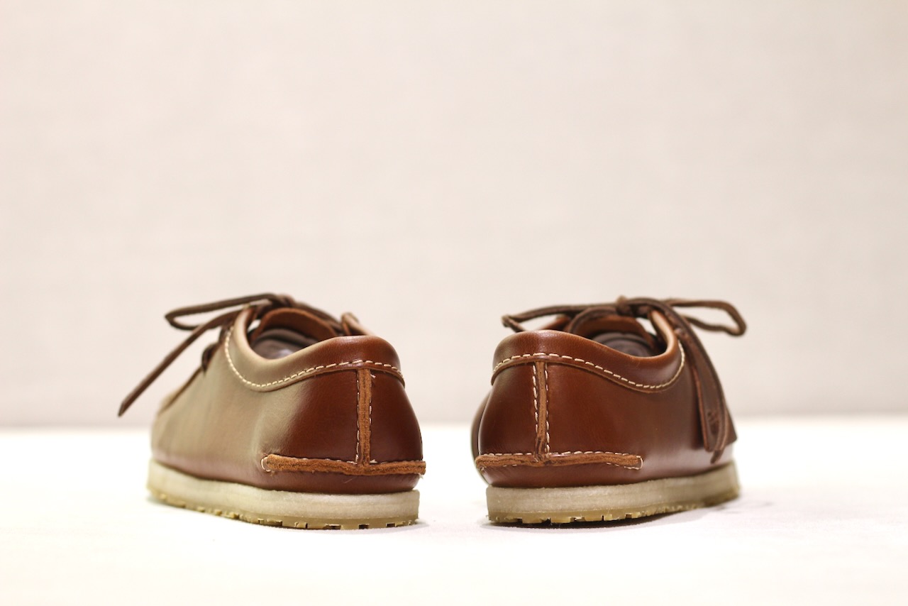 Clarks Godney lace brown leather