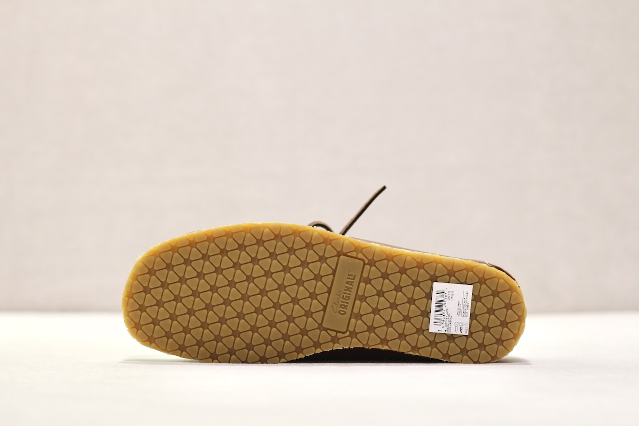 Clarks Godney lace brown leather