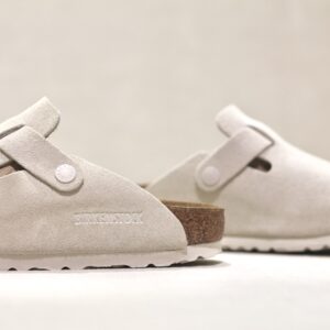 Birkenstock Boston SFB LEVE Antique white