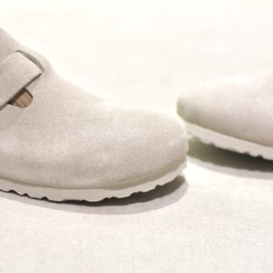 Birkenstock Boston SFB LEVE Antique white