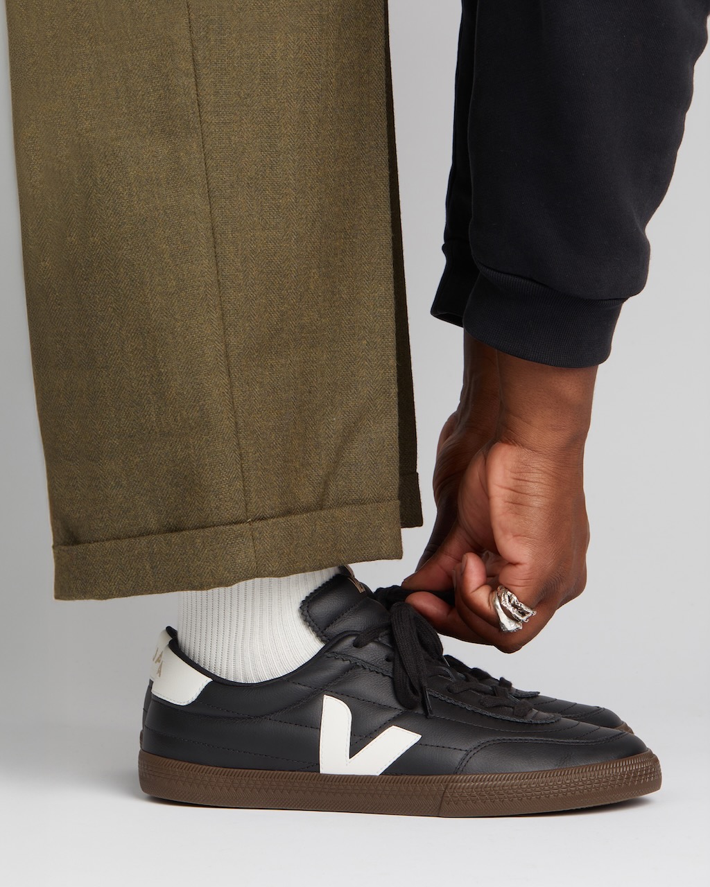 Veja Panenka O.T Leather noir