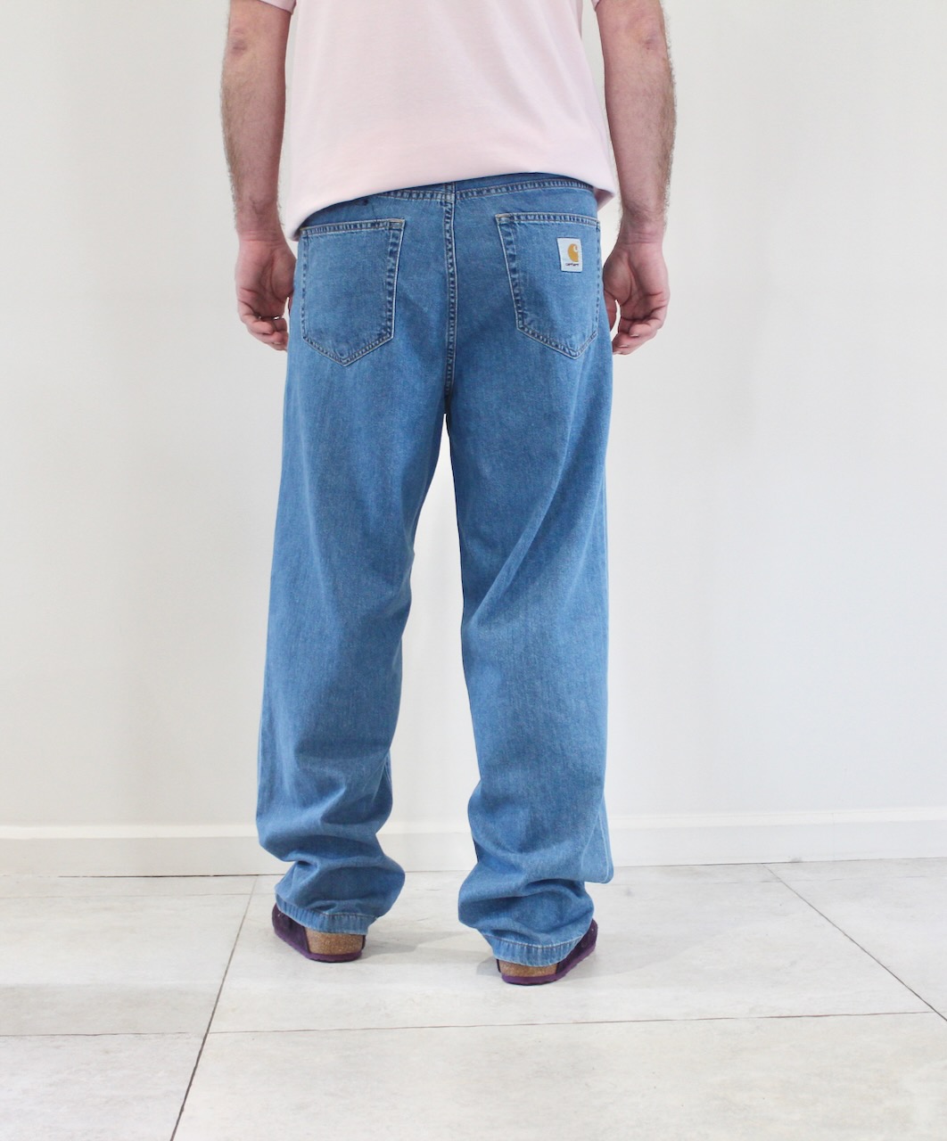 Carhartt Wip Lucas pant blue bleached
