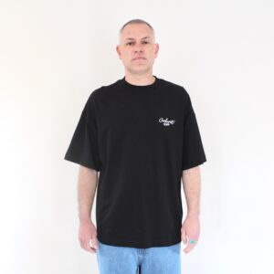 Carhartt Wip Signature script t-shirt black white