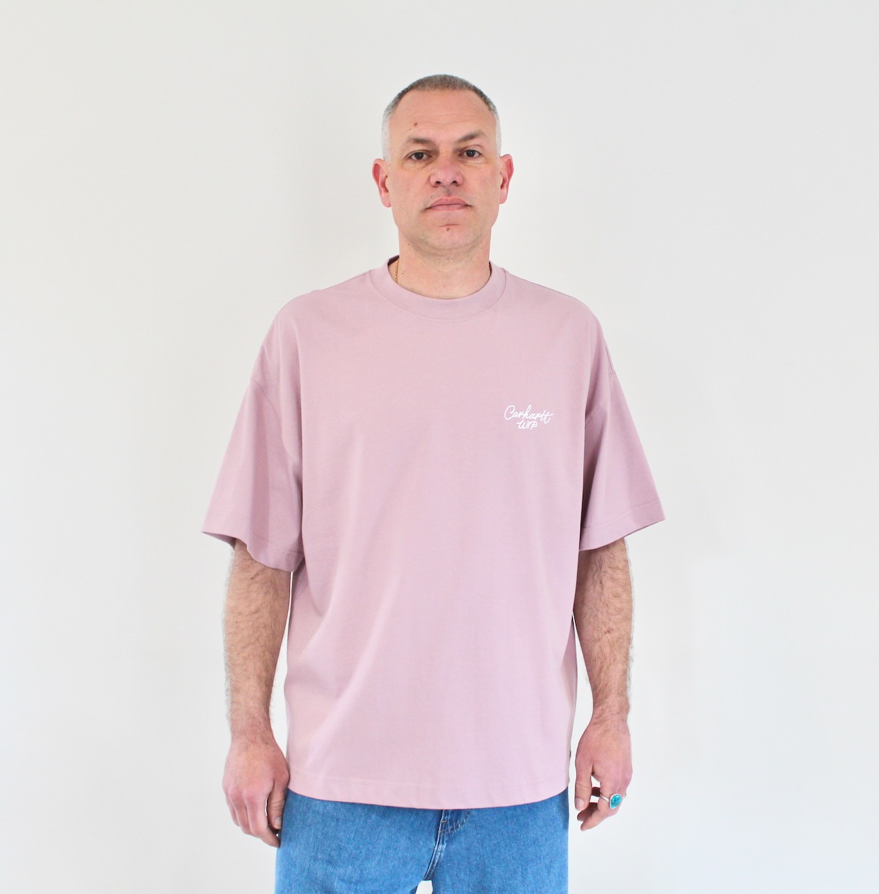 Carhartt Wip Signature script T-shirt Hortensia