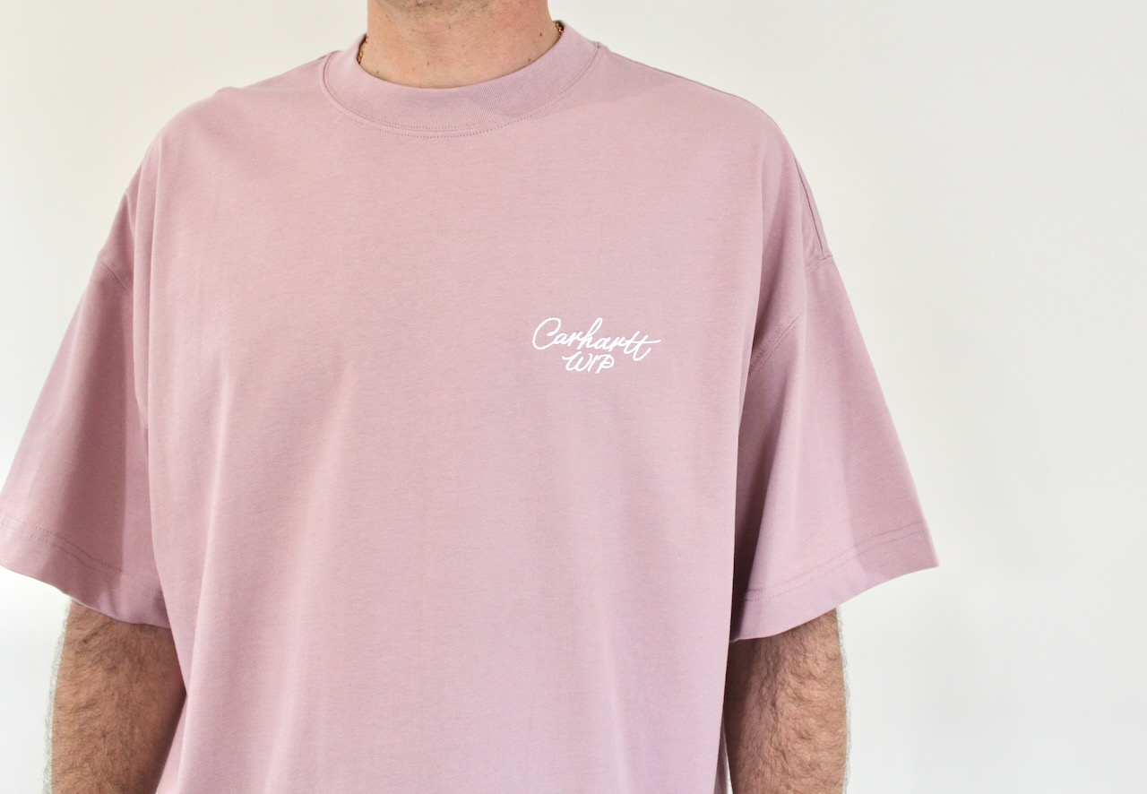 Carhartt Wip Signature script T-shirt Hortensia