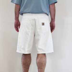 Carhartt Wip Brandon Short white rinsed