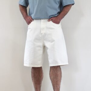 Carhartt Wip Brandon Short white rinsed