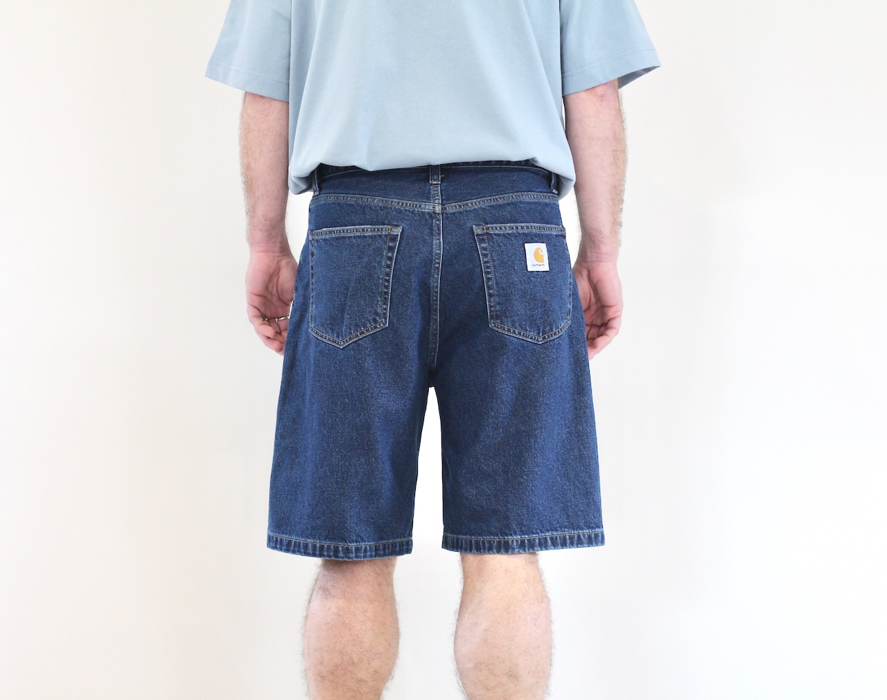 Landon Short blue stone washed