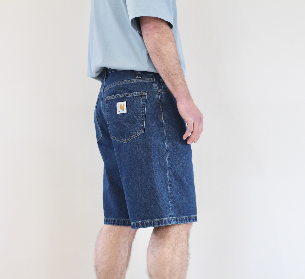 Landon Short blue stone washed
