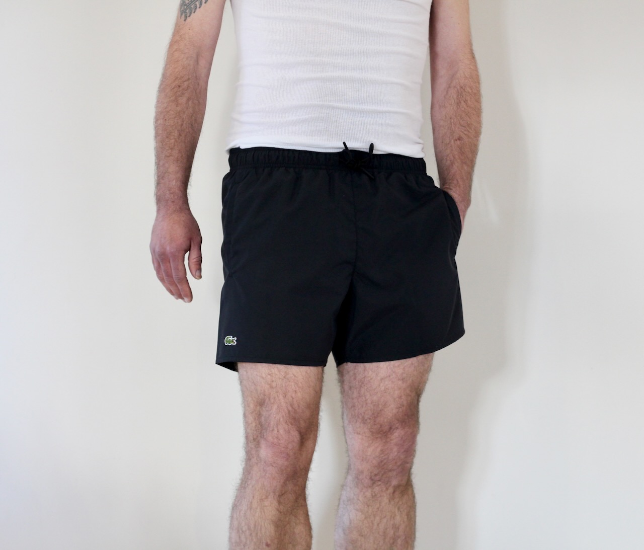 Lacoste Short de bain noir