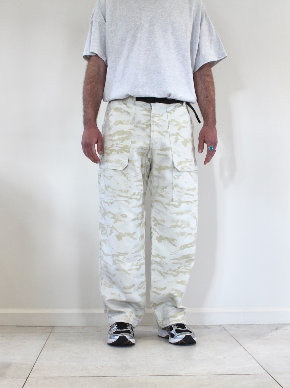 Gramicci Canvas EQT pant sand camo