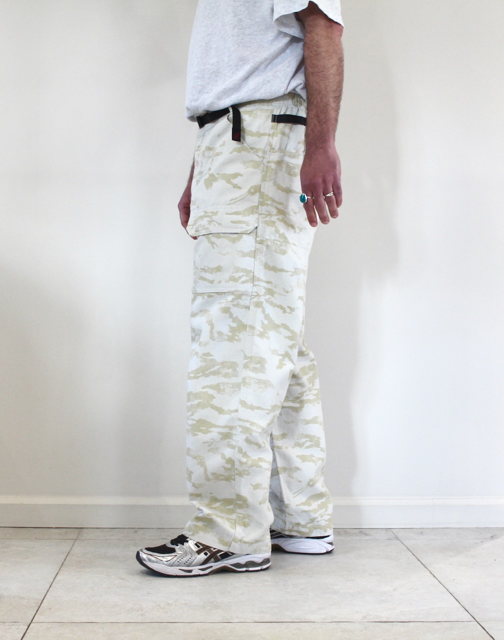 Gramicci Canvas EQT pant sand camo