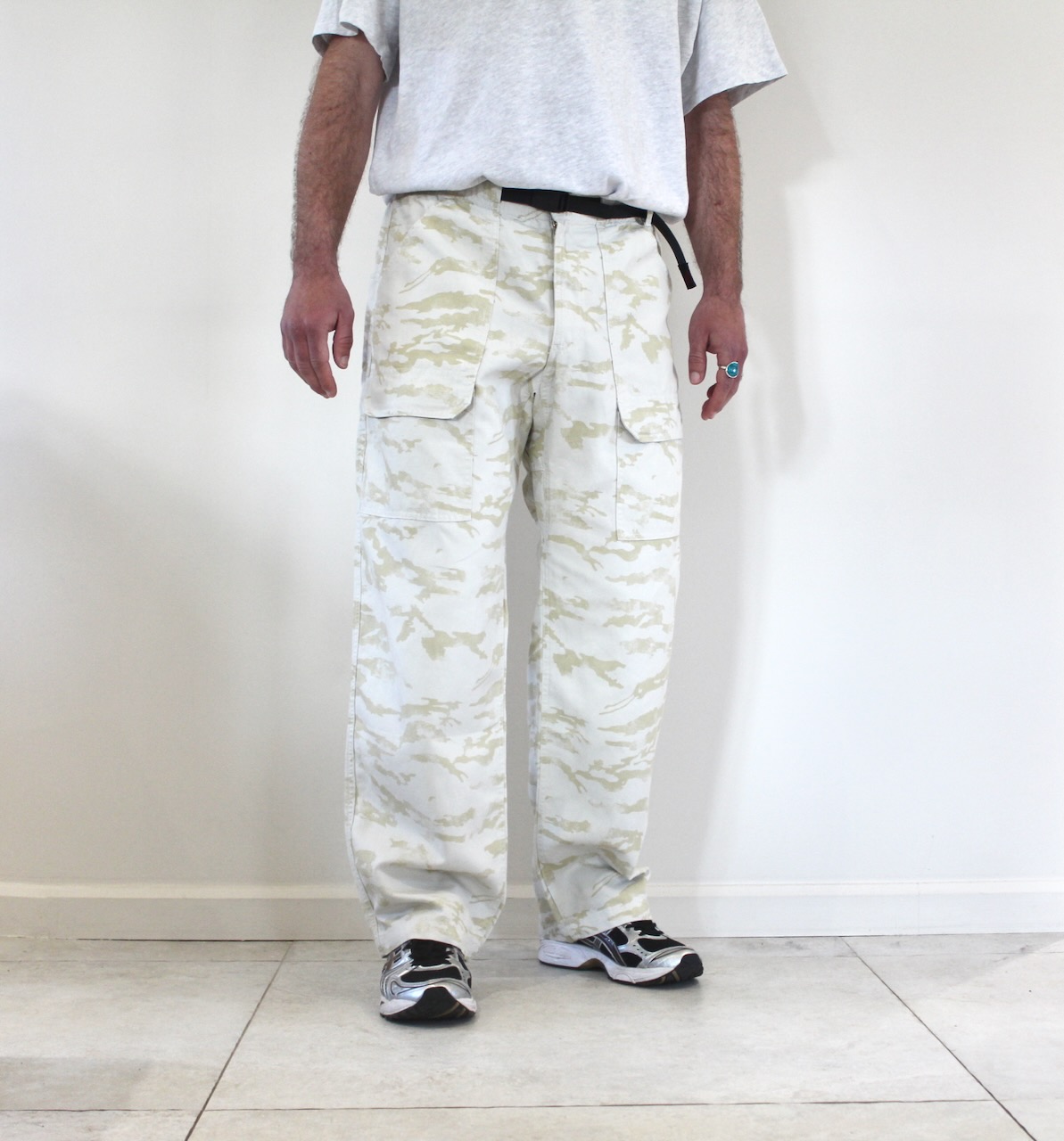 Gramicci Canvas EQT pant sand camo