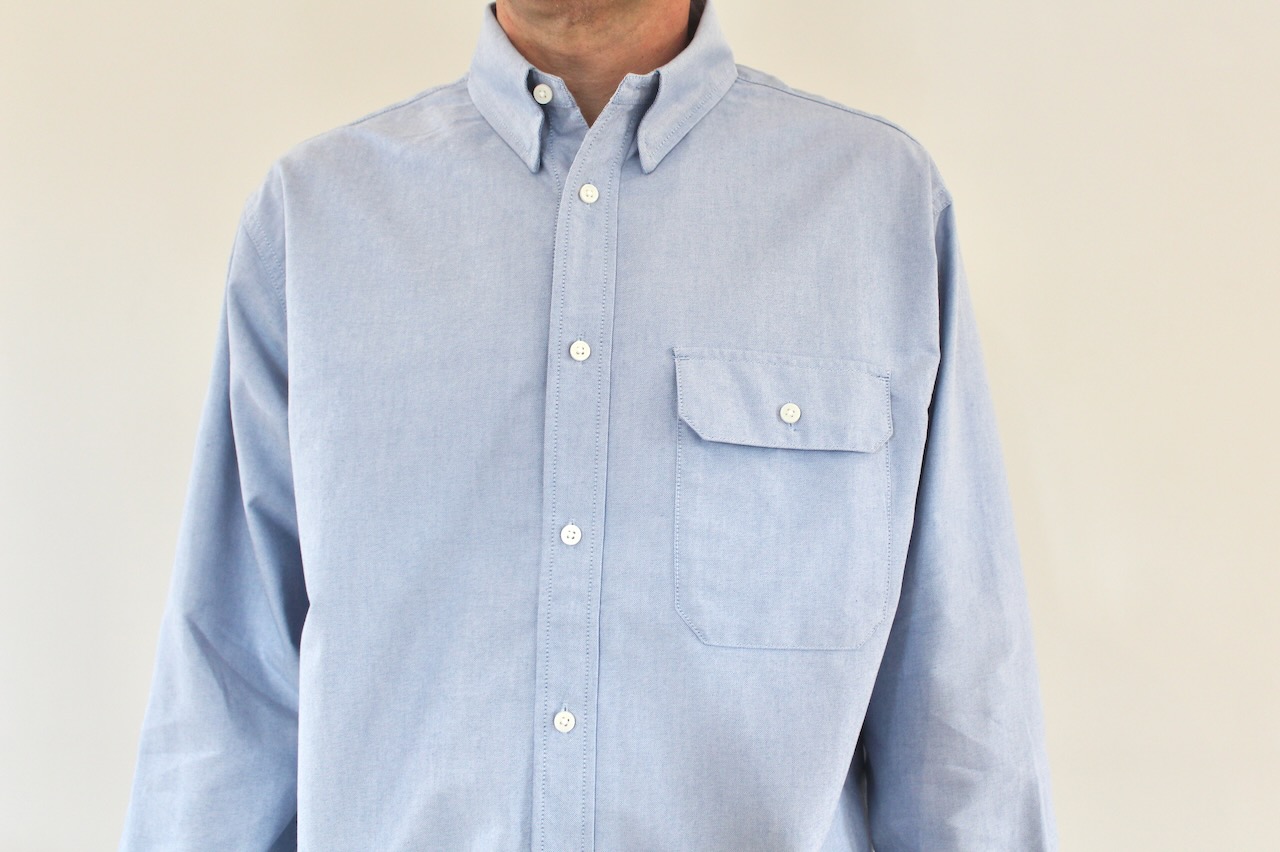 Gramicci Oxford Stance Shirt sky blue