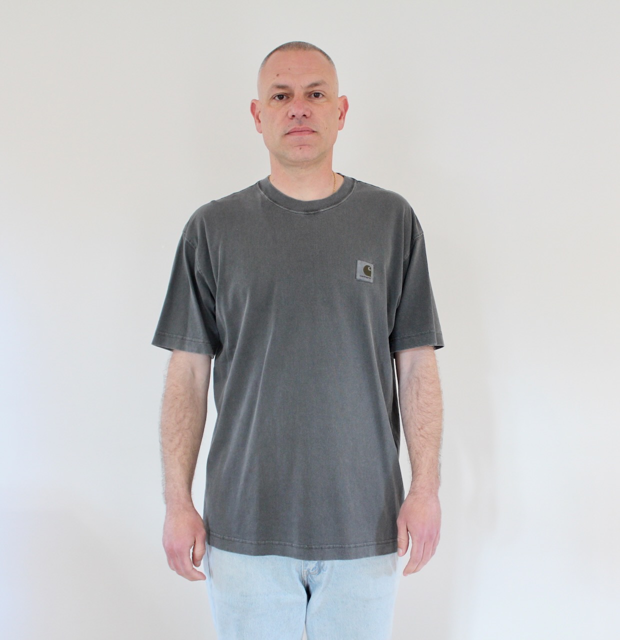 Carhartt Wip Nelson t-shirt Graphite garment dyed