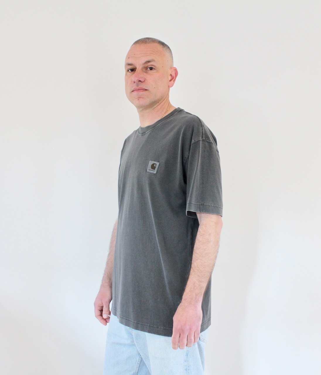 Carhartt Wip Nelson t-shirt Graphite garment dyed