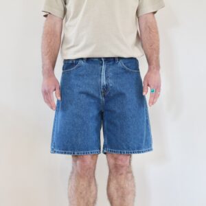 Carhartt Wip Nolan Short Blue heavy stone wash