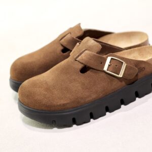 Birkenstock Boston Chunky Leve dark tea black