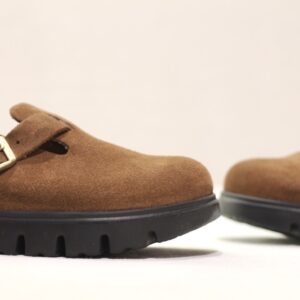 Birkenstock Boston Chunky Leve dark tea black