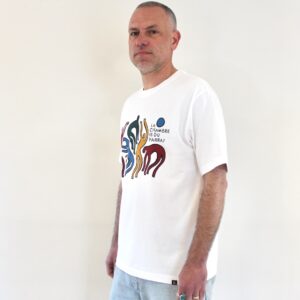 By Parra La chambre nuit t-shirt blanc