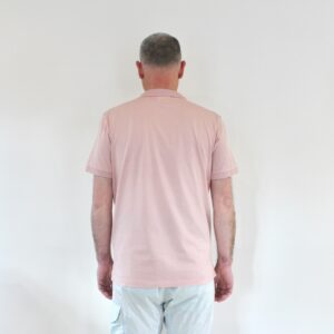 Cp Company Polo en jersey mercerisé misty rose