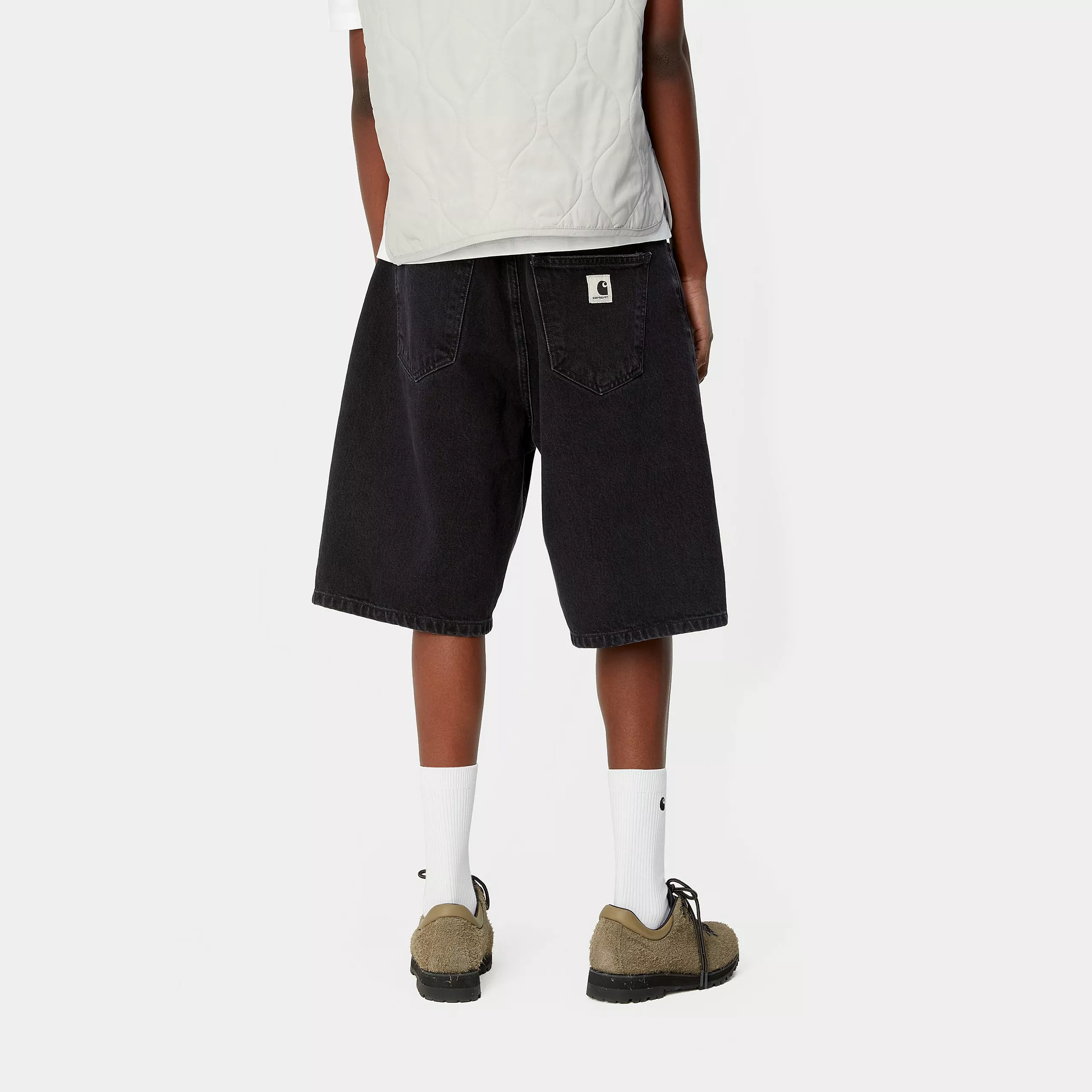 Carhartt Wip W' Brandon short black stone washed