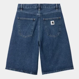 Carhartt Wip W' Brandon short blue stone washed
