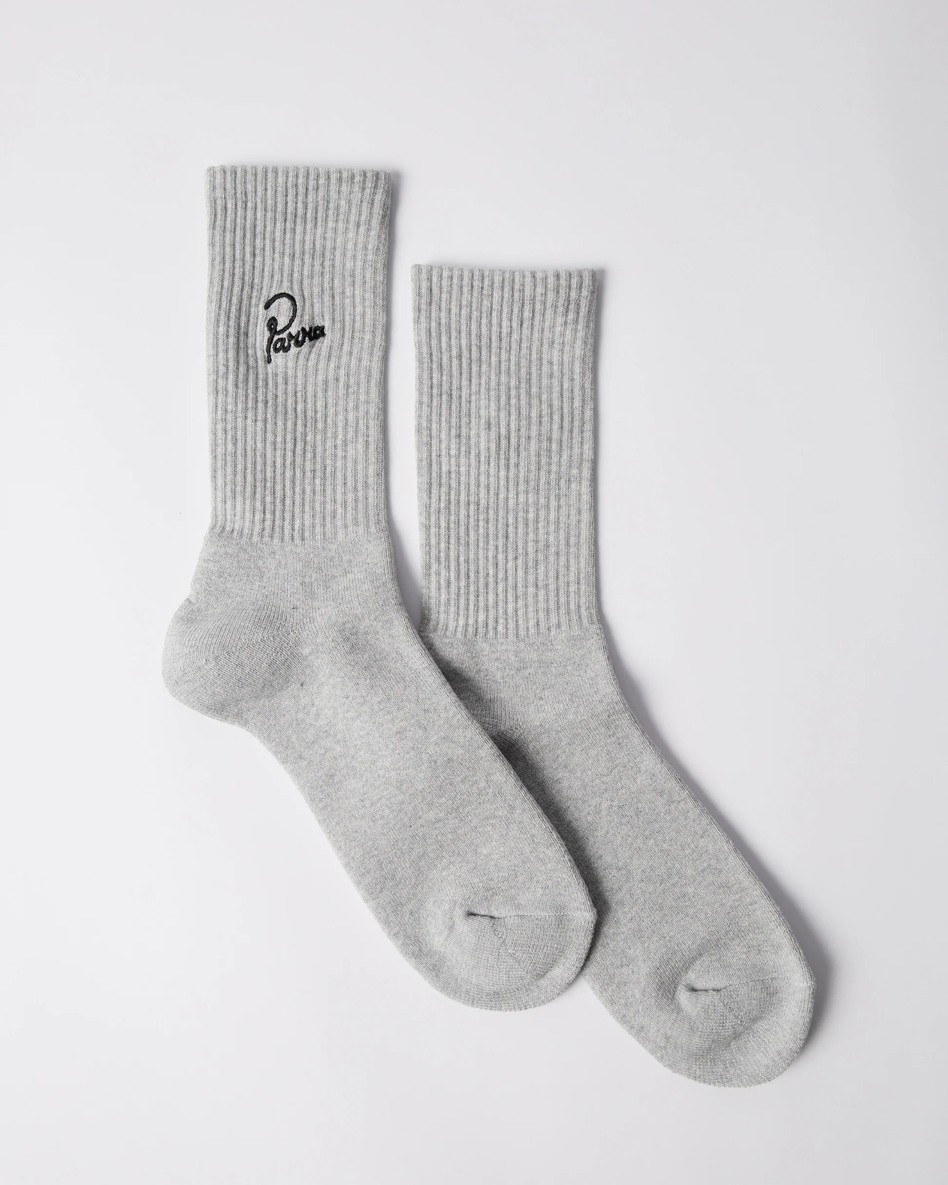 By Parra Signature Crew Socks Grey