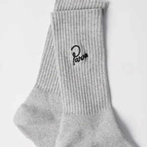 By Parra Signature Crew Socks Grey