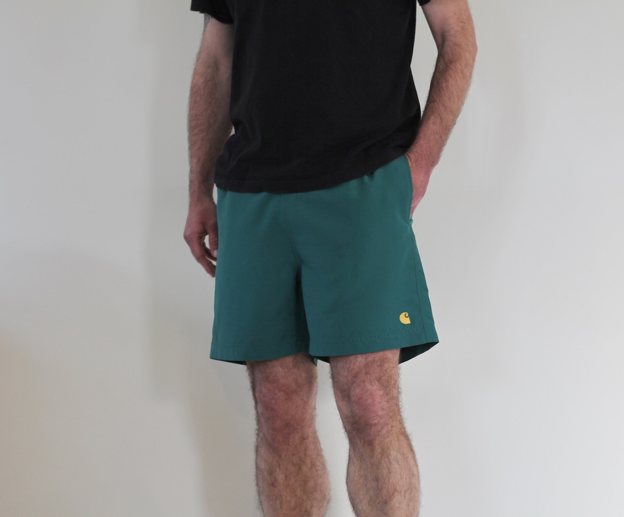 Carhartt Wip Chase Swim Trunks Rainforest