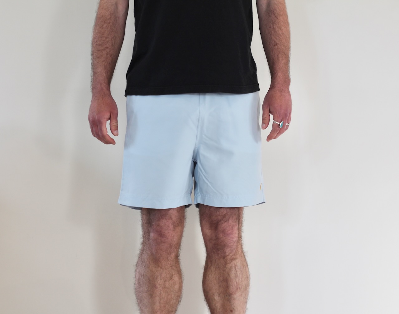 Carhartt Wip Chase Swim Trunks Air Sky Gold