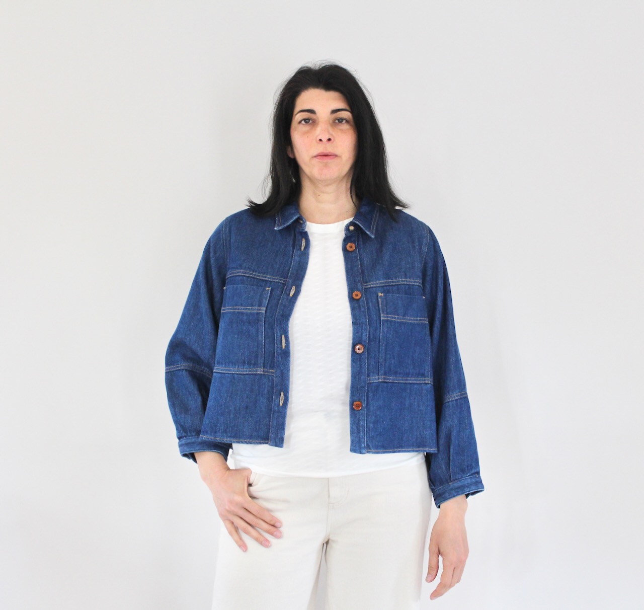 Sessun Surchemise Leone Denim Blue
