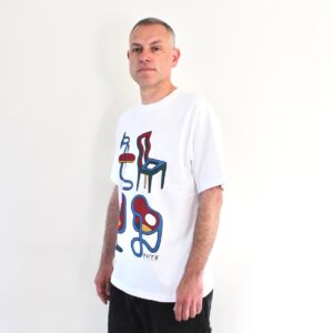 By Parra Unreasonable Chairs T-shirt white