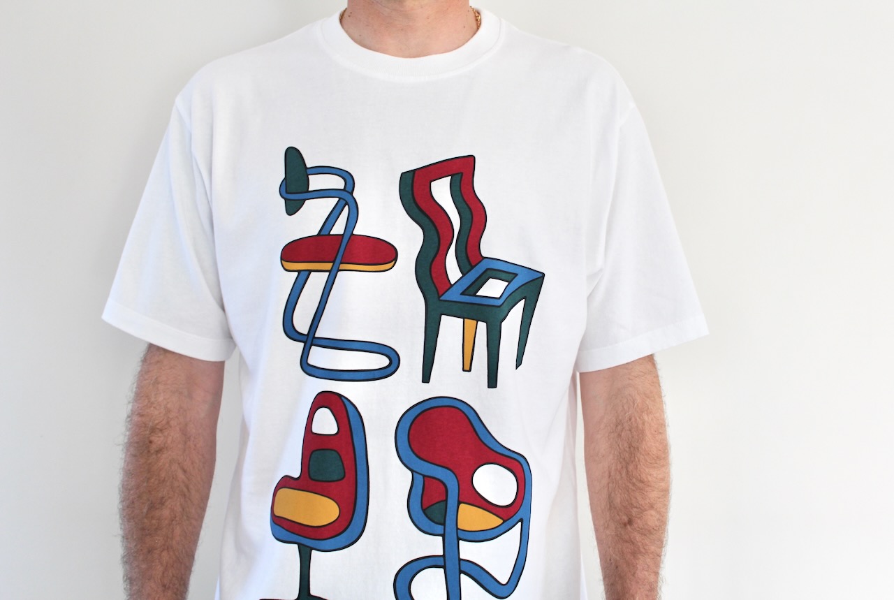 By Parra Unreasonable Chairs T-shirt white