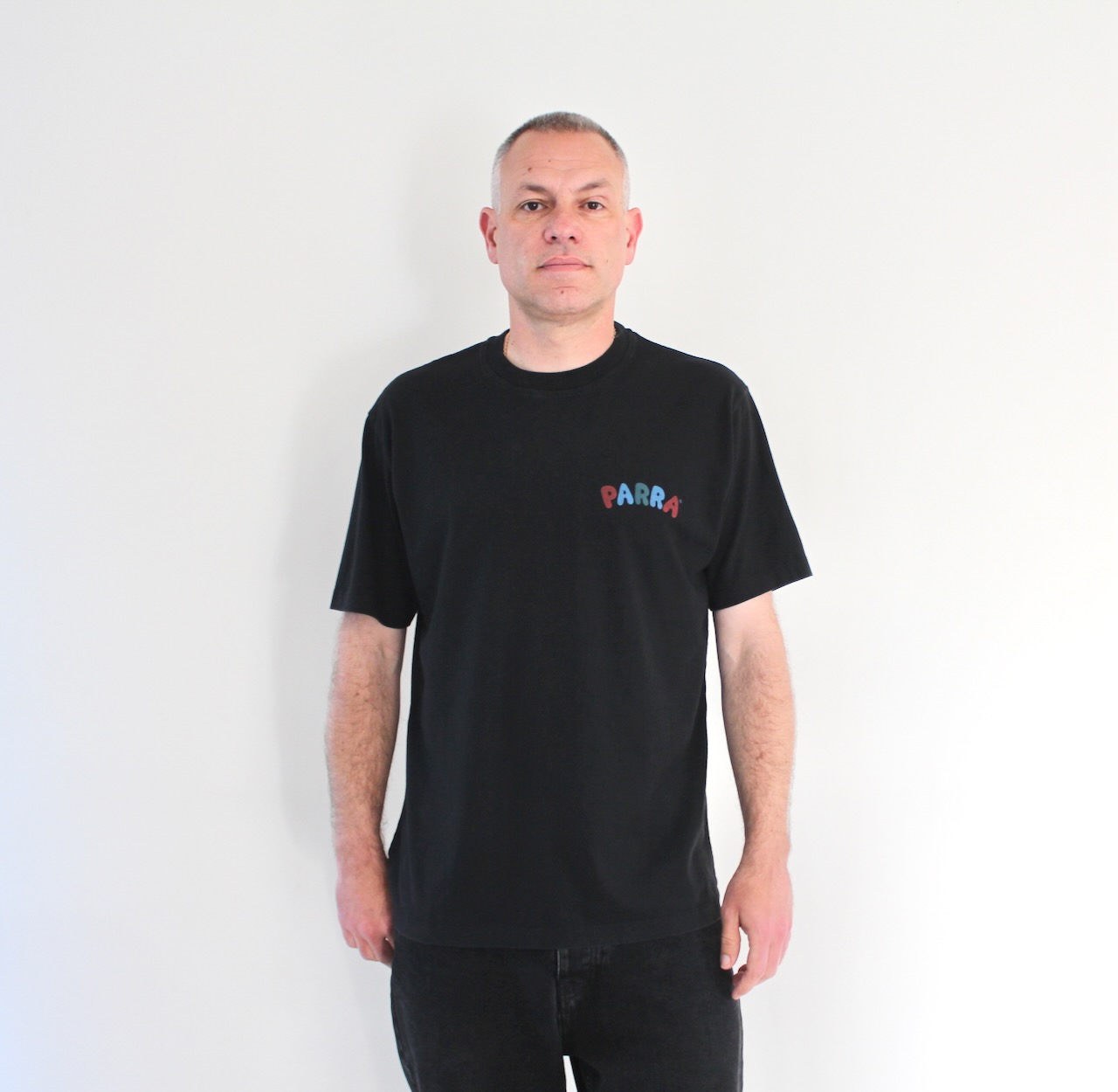 By Parra This Damn Chair T-shirt Washed black