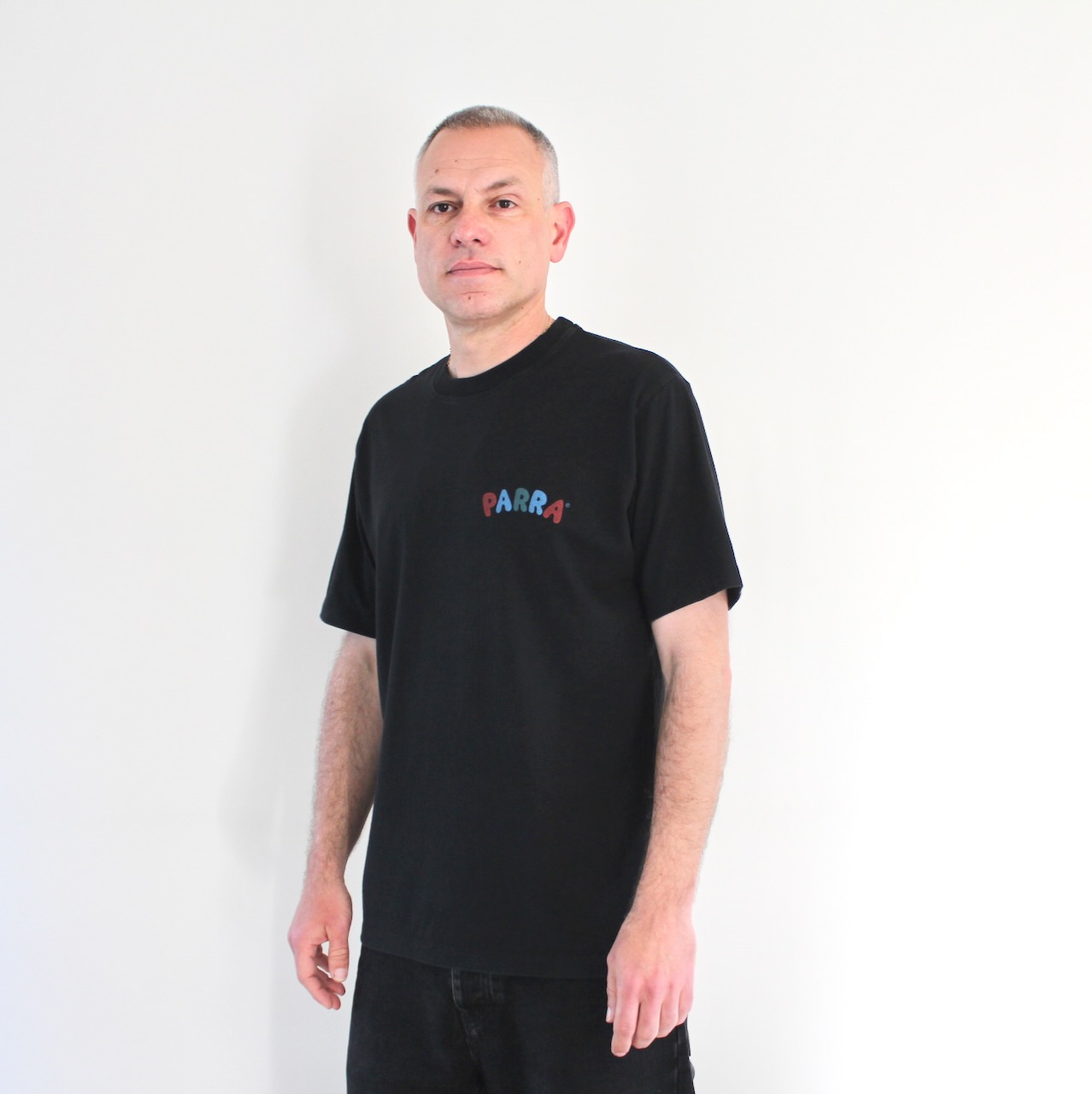 By Parra This Damn Chair T-shirt Washed black