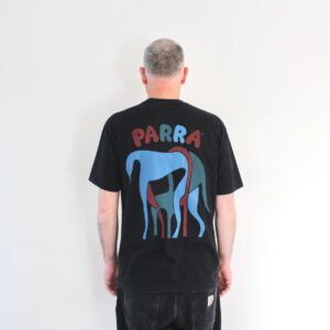 By Parra This Damn Chair T-shirt Washed black