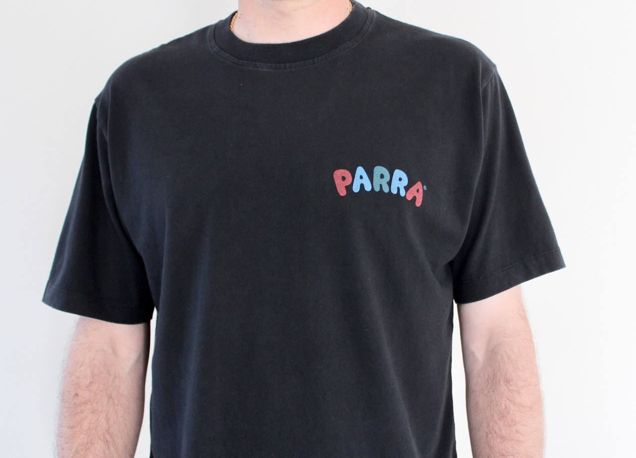 By Parra This Damn Chair T-shirt Washed black