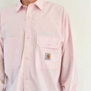 Carhartt Wip Irwin Shirt LS Air Pink