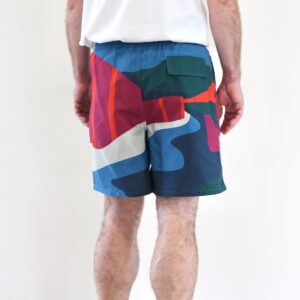 By Parra The Festival Fence Swimshort Blue